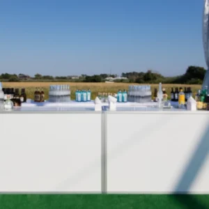 6′ Chrome Portable Plexi Bar