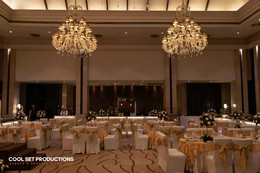 Discover everything you need for successful event rentals in Toronto including stages, pipe and drape, tables, chairs, and furniture rentals for corporate events, weddings, and parties.